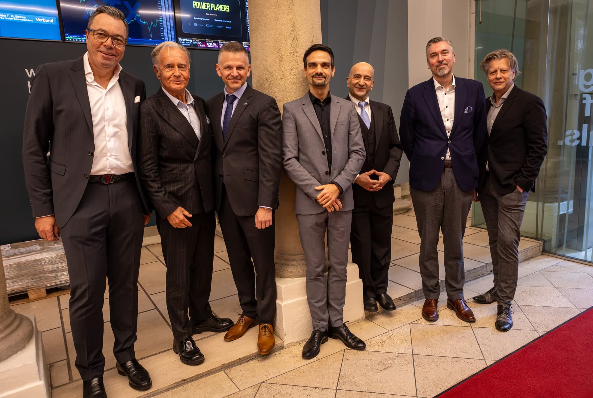 Referenten des Events Marktausblicke und Asset-Allokation in der Wiener Börse
