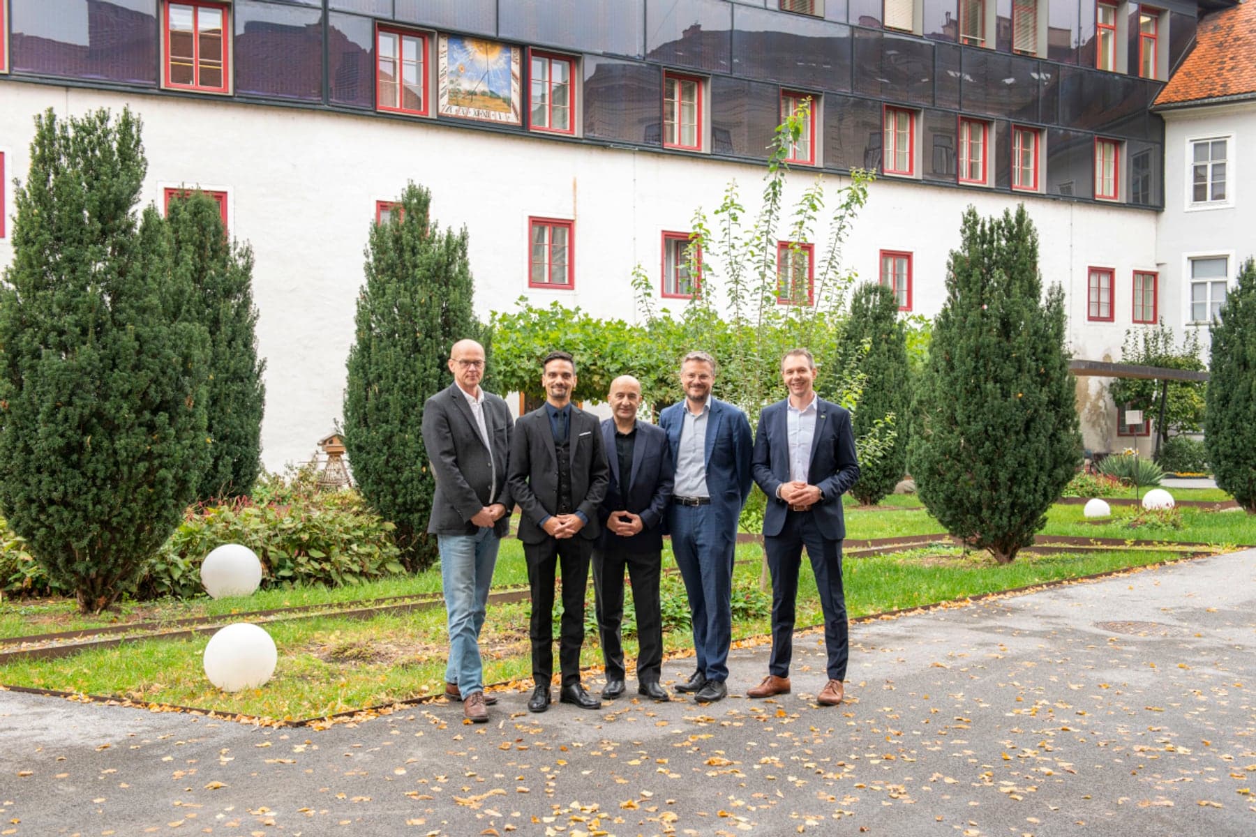 Mitwirkende des Finanz-Talks im Franziskanerkloster Graz