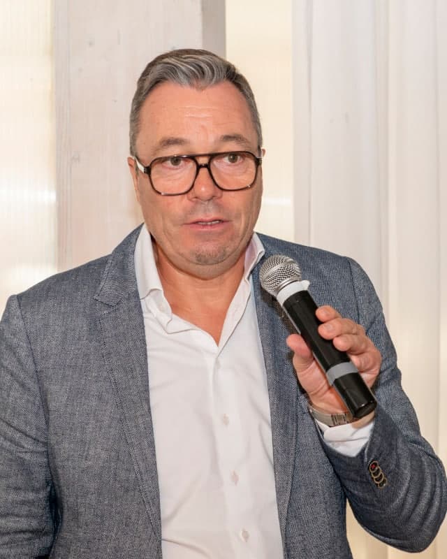 Thomas Cimbal bei seinem Vortrag