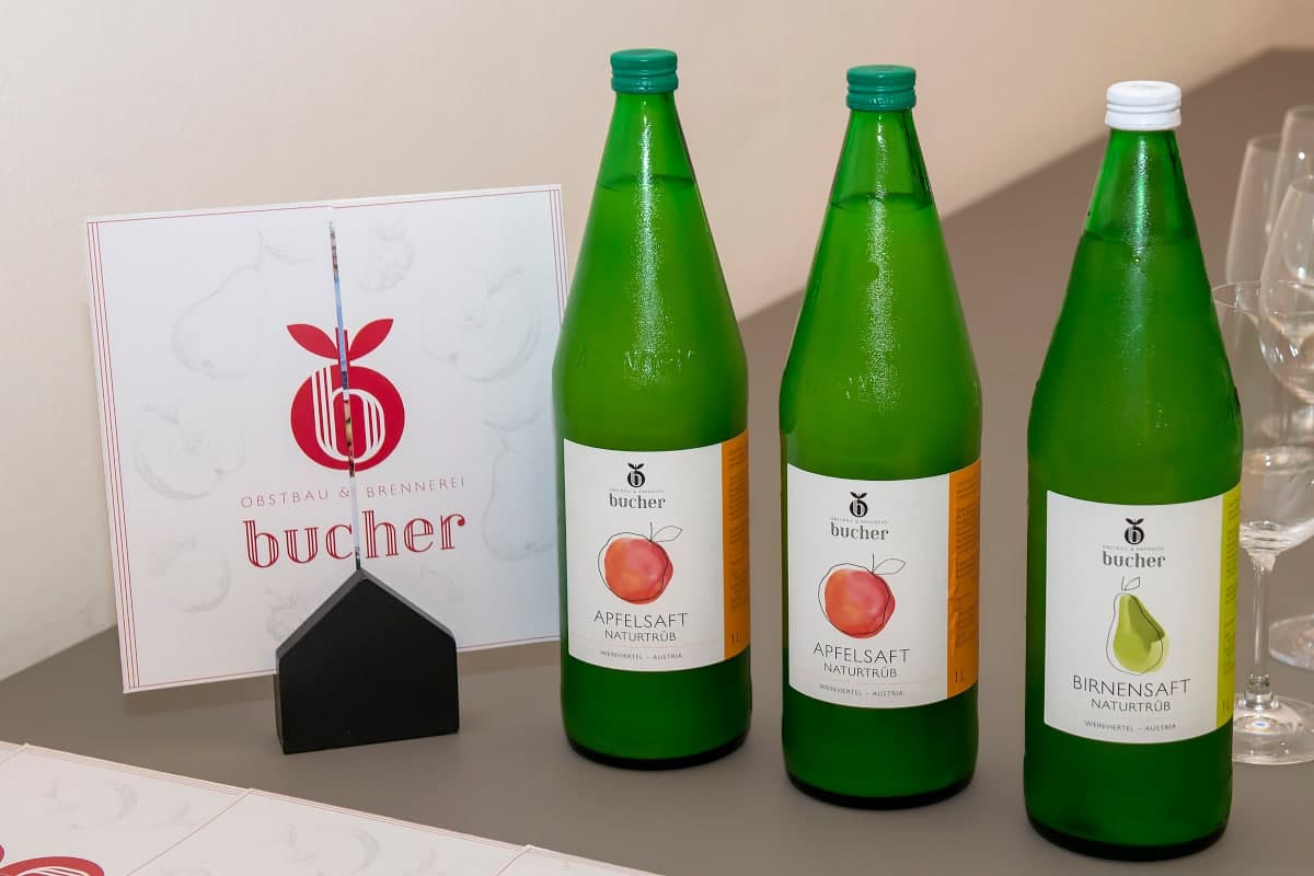 Säfte von Obstbau und Brennerei Bucher